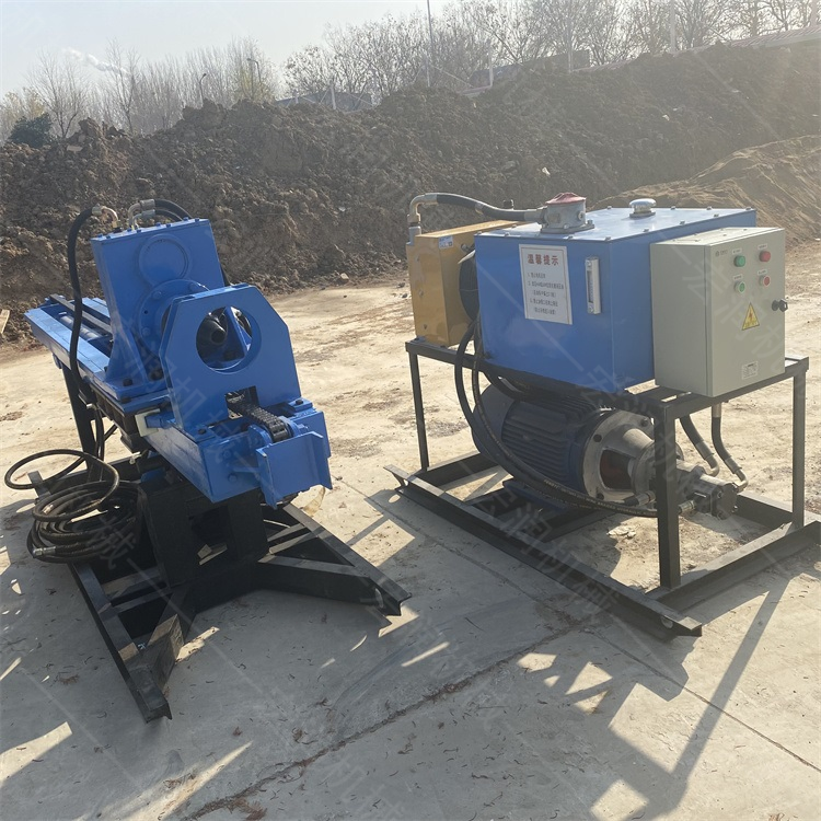 電動(dòng)錨固鉆機標準工作流程。